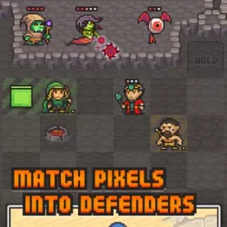 Pixel Defenders Puzzle