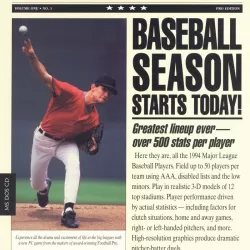 Front Page Sports: Baseball '94