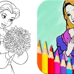 Princess Coloring Book & Games