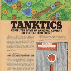 Tanktics: Computer Game of Armored Combat on the Eastern Front