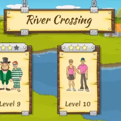 River Crossing IQ Logic Puzzles & Fun Brain Games