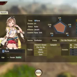 Romance of The Three Kingdoms XIV: Atelier Ryza - Tie-up Officer Data