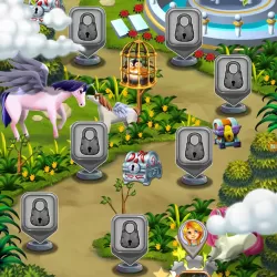 Hidden Mahjong Unicorn Garden