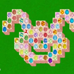 Easter Eggs Mahjong - Free Tower Mahjongg Game