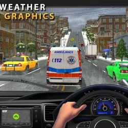 Ambulance Highway Racer  : Simulator Game