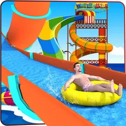 Crazy Swimming Pool Water Slide: Aqua Park 3D