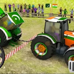 Chained Tractor Simulator 3d: Tractor Tochan Games