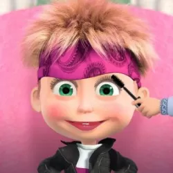 Masha and the Bear: Hair Salon and MakeUp Games