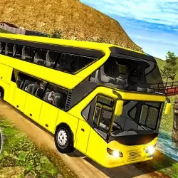 Uphill Off Road Bus Driving Simulator - Bus Games