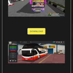 KERALA BUS MOD LIVERY | INDONESIA BUS SIMULATOR |