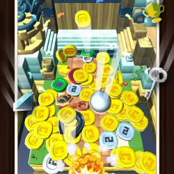 Decisive Coin Pusher : Free Coin Dozer Game