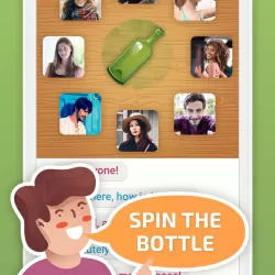 Spin the Bottle: Kiss, Chat and Flirt