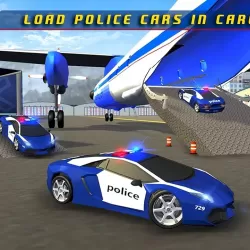 Police Plane Transporter Game