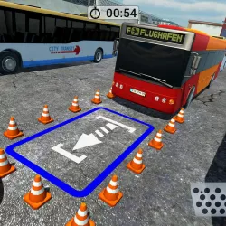 3D Bus Parking: Free Metro Bus Games 2019