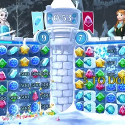 Frozen Free Fall: Snowball Fight