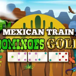 Mexican Train Dominoes Gold