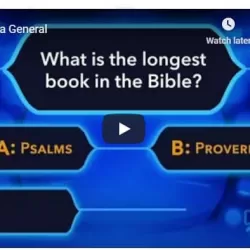 Bible Trivia Quiz Game