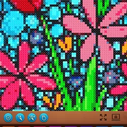 Cross Stitch: Coloring Art