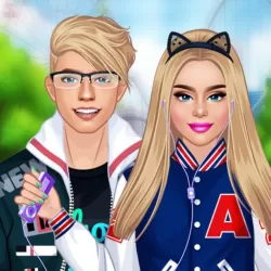 High School Couple: Girl & Boy Makeover