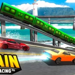 Train Vs Car Racing 2 Player