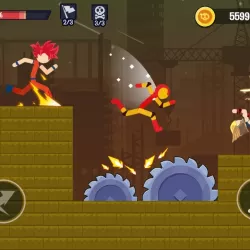 Stickman Destroy - Super Warriors Destruction