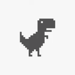 Jumping Dinosaur