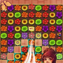 Flower Blossom Jam - A Match 3 Puzzle Game