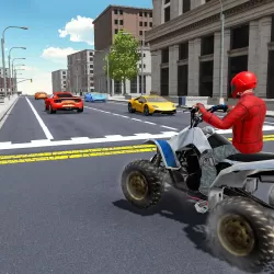 ATV Quad Bike Simulator 2021: Bike Taxi Games