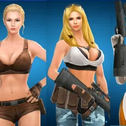 Sniper Girls - 3D Gun Shooting FPS Game