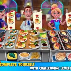 COOKING FUN Crazy Chef Kitchen Craze Cooking Games