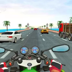 Bike rider highway racer 3d- New bike racing Games