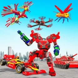 Tank Robot Transform Wars - Multi Robot Game