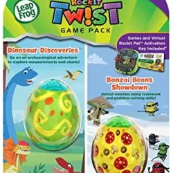 LeapFrog RockIt Twist 2 Game Pack Dinosaur Discoveries and Banzai Beans Showdown