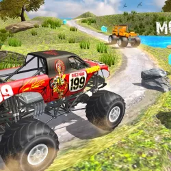 Big Truck Simulator Hill Driving: Monster Truck 3D