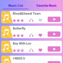 Kpop music game