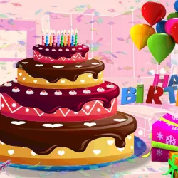 Make Happy Birthday Cake - Girls Games