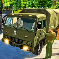 Offroad Army Truck Driving Game